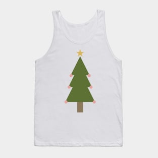 Decorated Christmas Tree (Highland) Tank Top